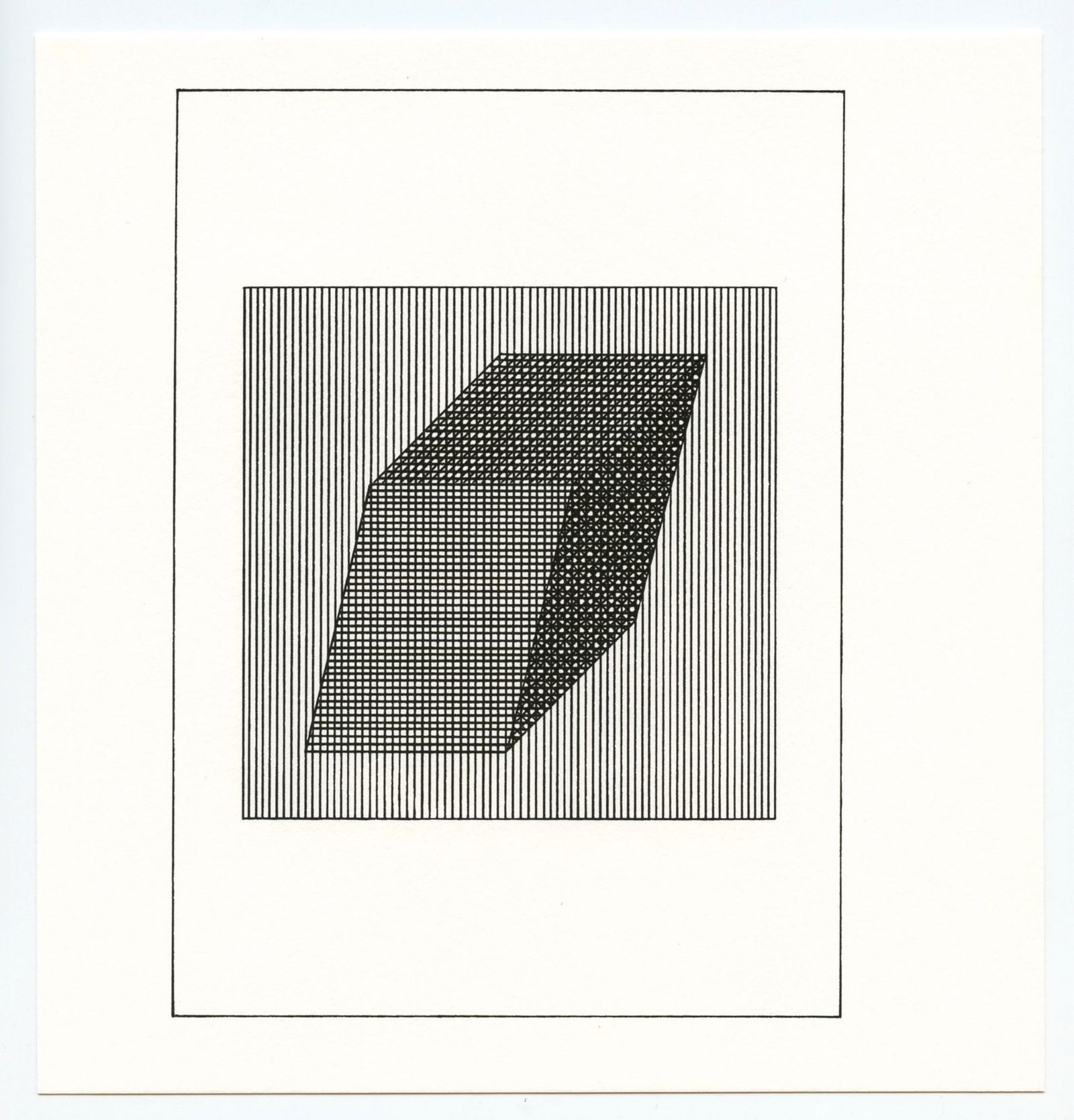 Sol LeWitt silkscreen, edition of 1500 (1 of 1)