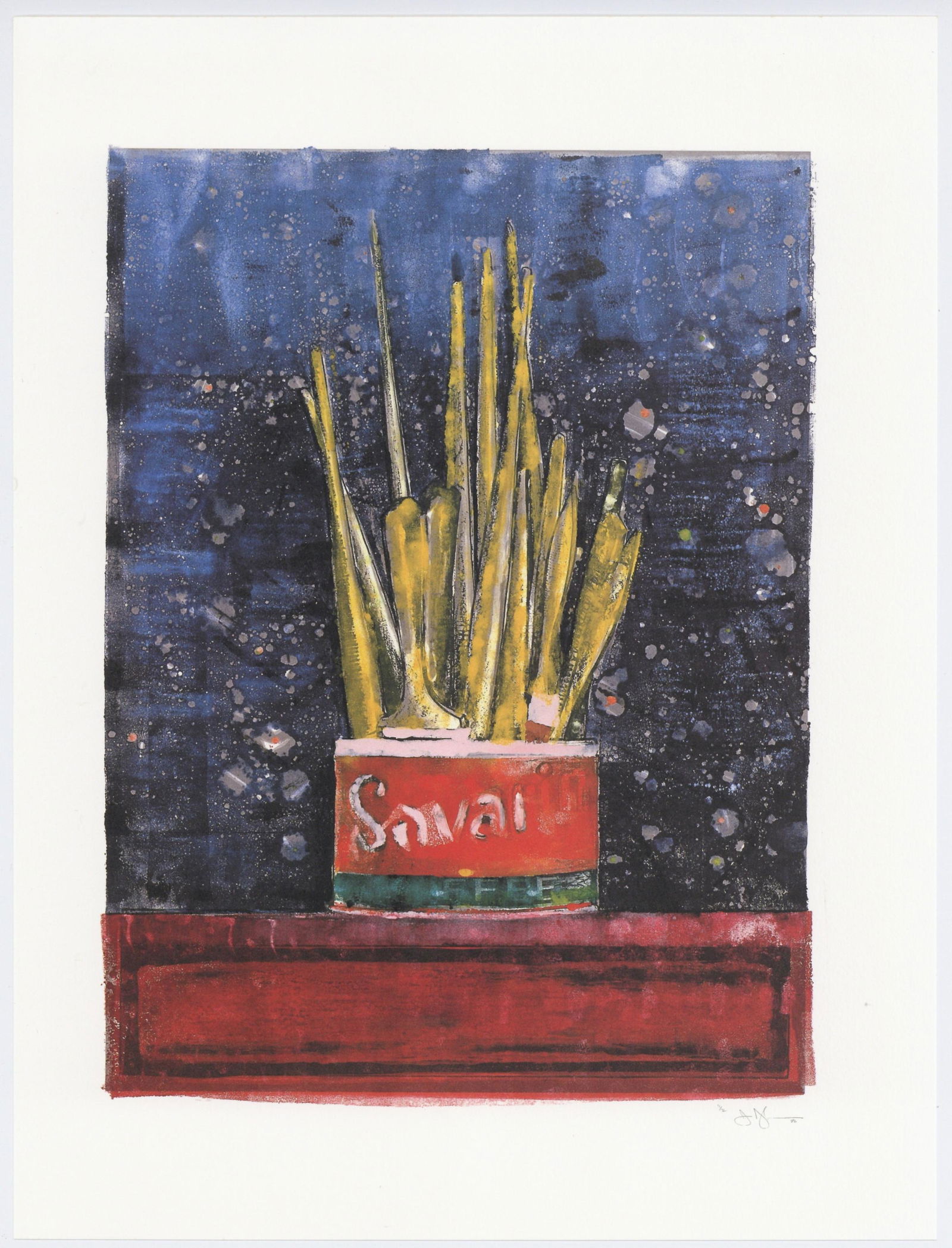 Jasper Johns "Savarin" 1982 (1 of 1)