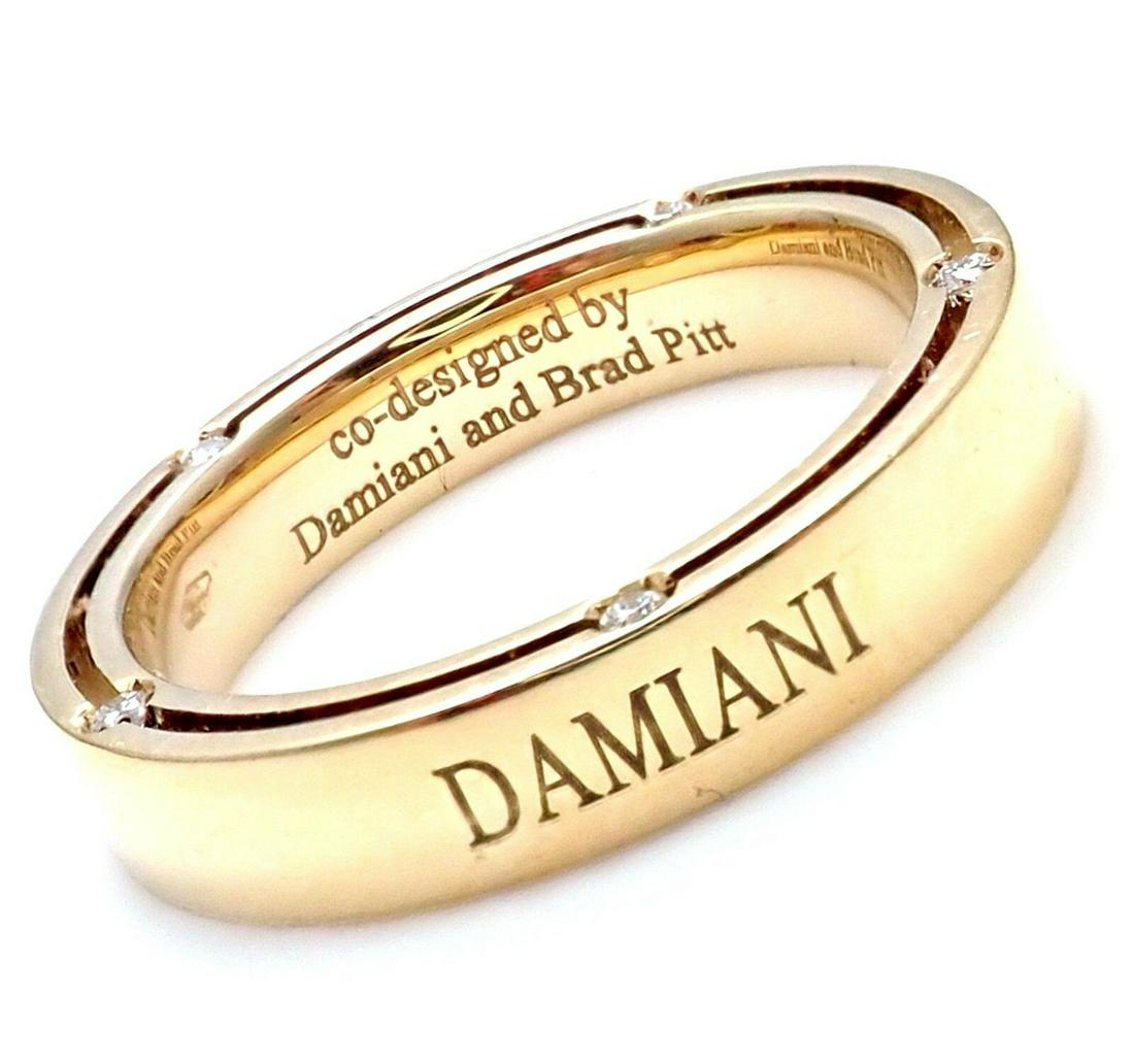 Rare Authentic Damiani Brad Pitt 18k Yellow Gold 10 (1 of 4)