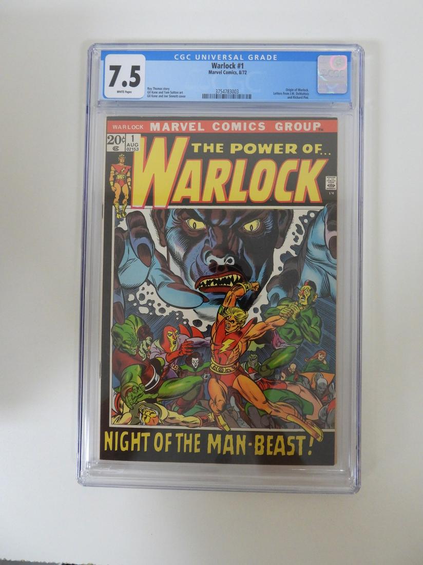 Warlock #1 CGC 7.5 (1 of 2)