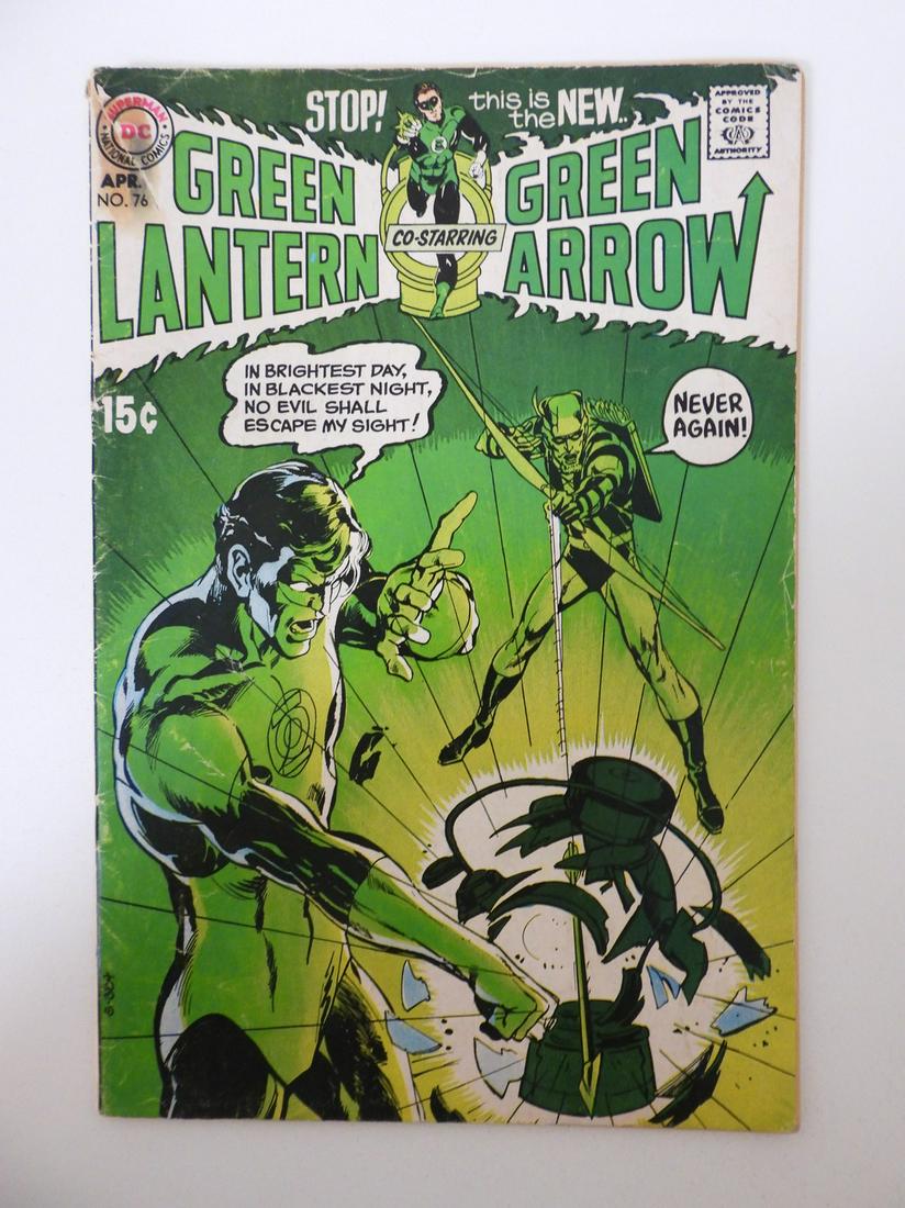 Green Lantern #76 Green Lantern/Green Arrow Story (1 of 2)