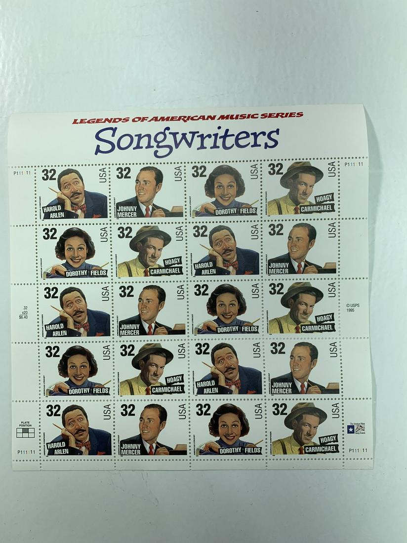 Scott No.3100-03  MNH Stamp Mint Sheet (1 of 2)