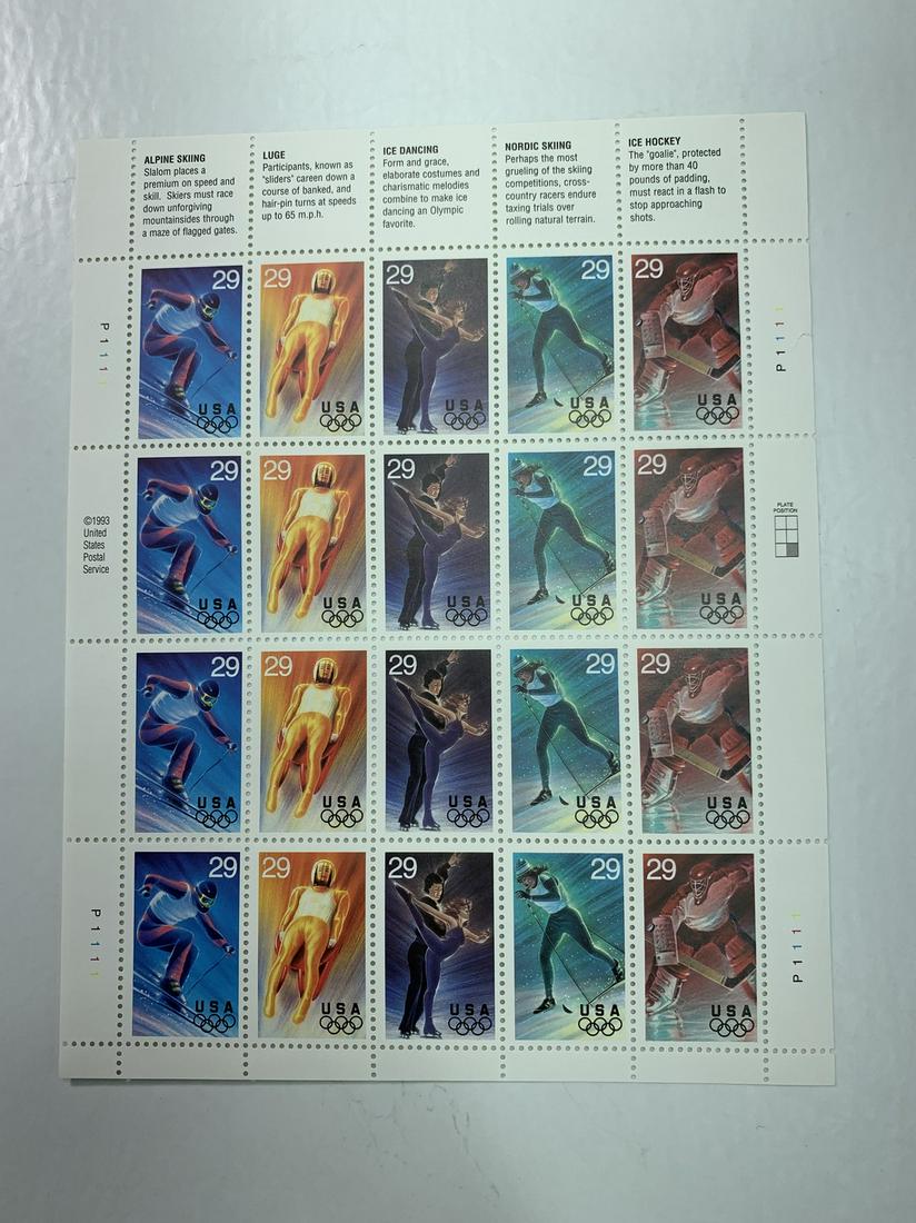 Scott No.2807-11  MNH Stamp Mint Sheet (1 of 2)