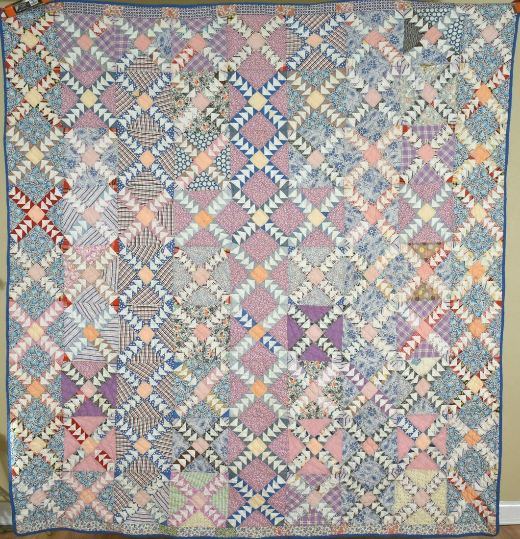 30's Flying Geese / Wild Goose Chase Quilt (1 of 12)