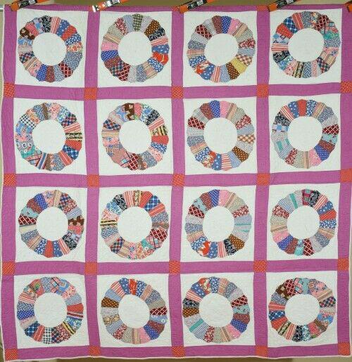 Classic 30's Dresden Plate Quilt (1 of 10)
