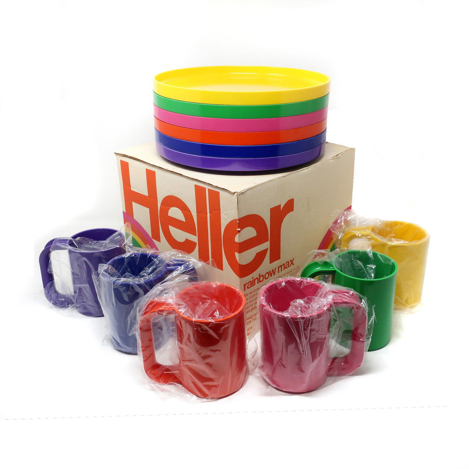 Rainbow Max Massimo Vignelli for Heller Dinnerware - (1 of 9)