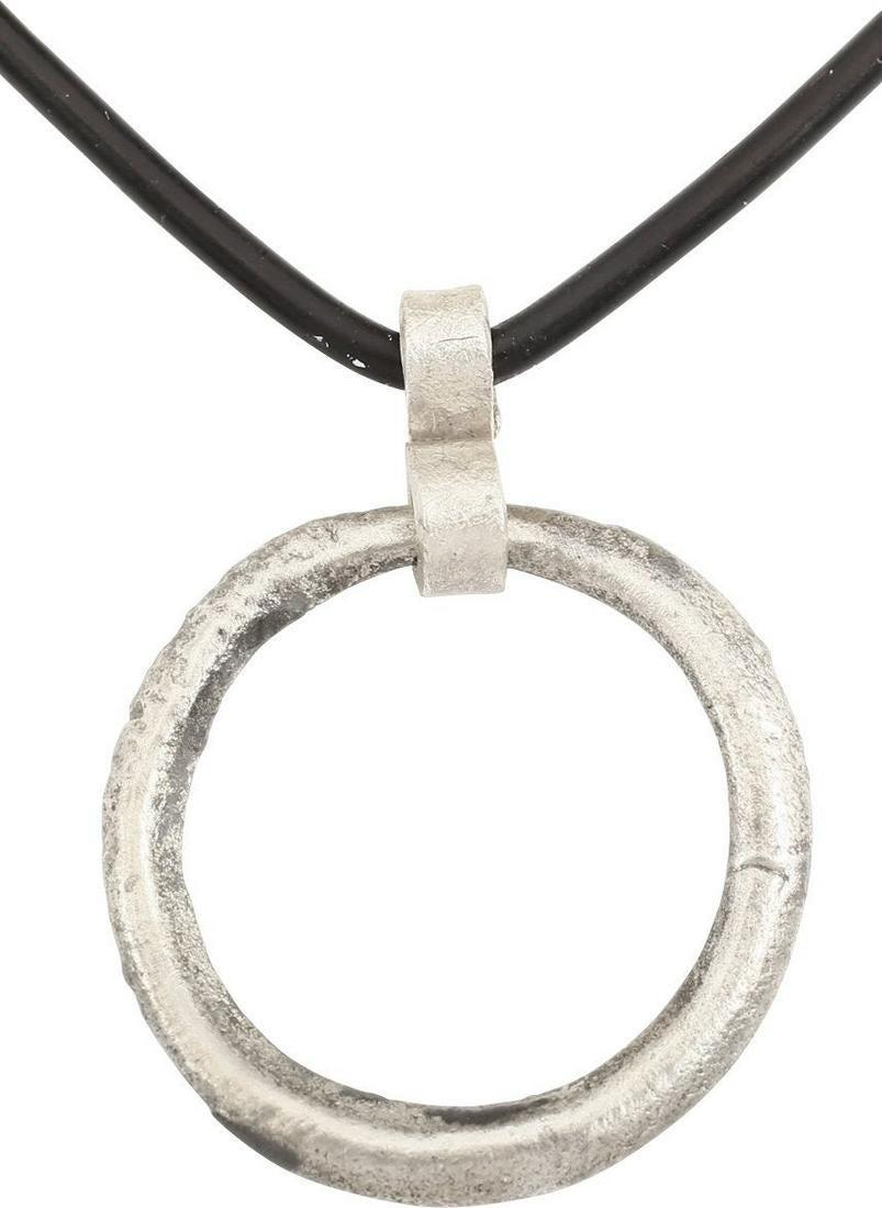 VIKING PROTECTIVE ARMOR NECKLACE 10th-11th C.AD: Worn in numbers on the surface of the jerkin, these small metal brooches provided a measure of protection against sword cuts and, in fact, were a form of armor. See current Public Television programmi