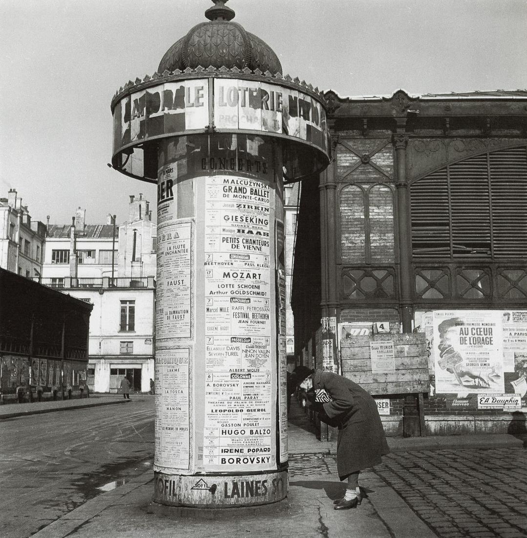 ROBERT DOISNEAU - Concerts: Artist: Robert Doisneau Title: Concerts Medium: Photo Litho, 1986, Switzerland Dimensions: 8.2x8.4" Description: Heat Wax Mounted on 11x14" Conservation Board Artist Bio: Robert Doisneau was a French