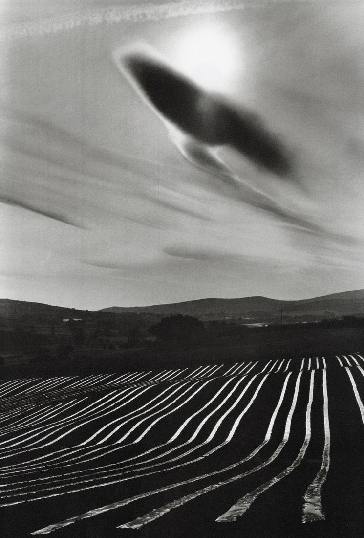 MARTINE FRANCK - Luberon, 1976: Artist: Martine Franck Title: Luberon, 1976 Medium: Photo Litho, 1989, Great Britain Dimensions: 7.45x11" Description: Heat Wax Mounted on 11x14" Conservation Board Artist Bio: Martine Franck (1938 - 