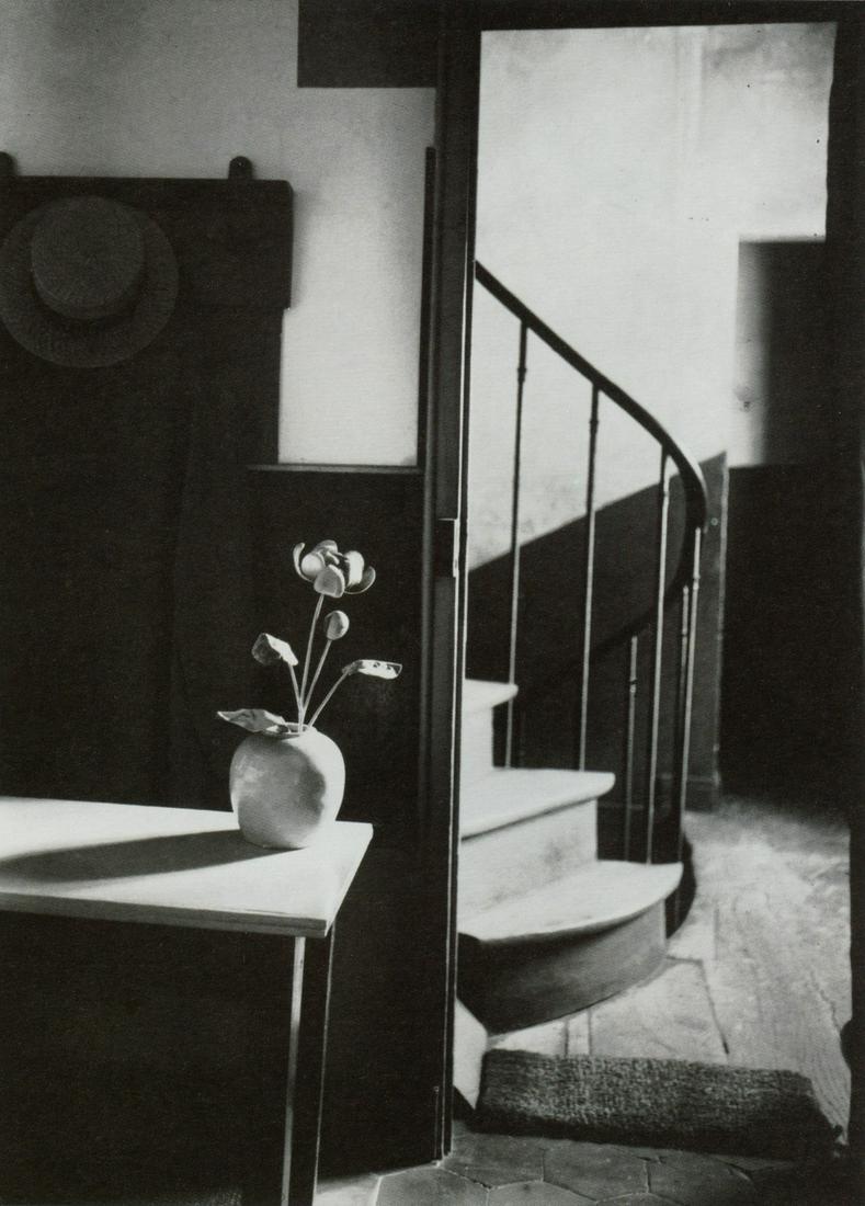 ANDRE KERTESZ - Chez Mondrian, Paris, 1926: Artist: Andre Kertesz Title: Chez Mondrian, Paris, 1926 Medium: Photo Litho, 2000, USA Dimensions: 4.85x6.75" Description: Heat Wax Mounted on 8.5x11" Conservation Board Artist Bio: Andre Kertesz, bor
