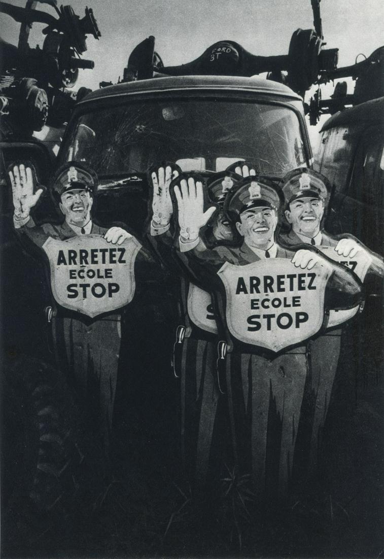 MICHAEL SAINT-JEAN - Stop: Artist: Michael Saint-Jean Title: Stop Medium: Photogravure, 1978, Great Britain Dimensions: 5.9x8.6" Description: Heat Wax Mounted on 8.5x11" Conservation Board Artist Bio: Reserve: $40.00 Shipping