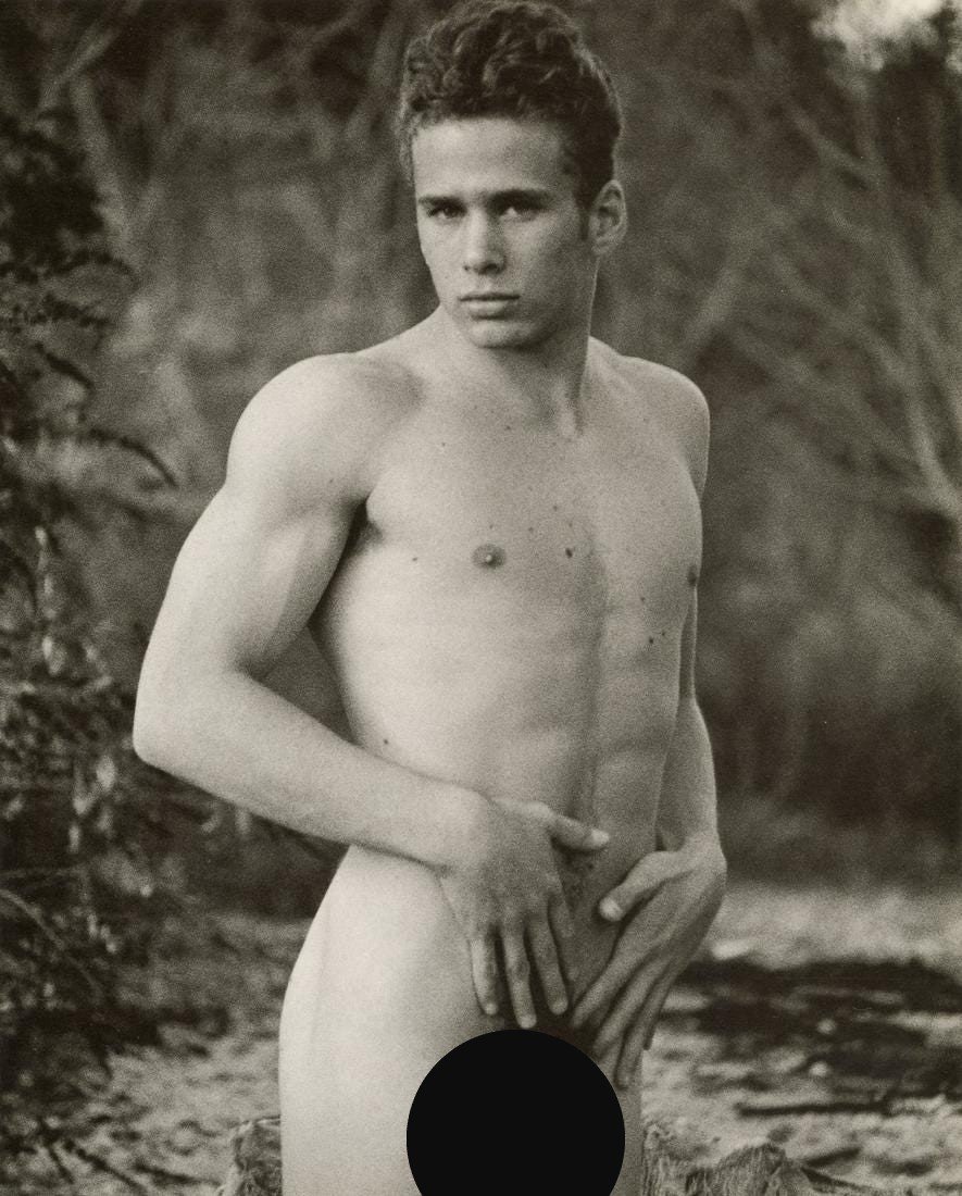 REED MASSENGILL - Brian, Knoxville, 1992: Artist: Reed Massengill Title: Brian, Knoxville, 1992 Medium: Photo Litho, 1997, Italy Dimensions: 9.4x11.7" Description: Heat Wax Mounted on 12x16" Conservation Board Artsit Bio: Reed Massengill is a