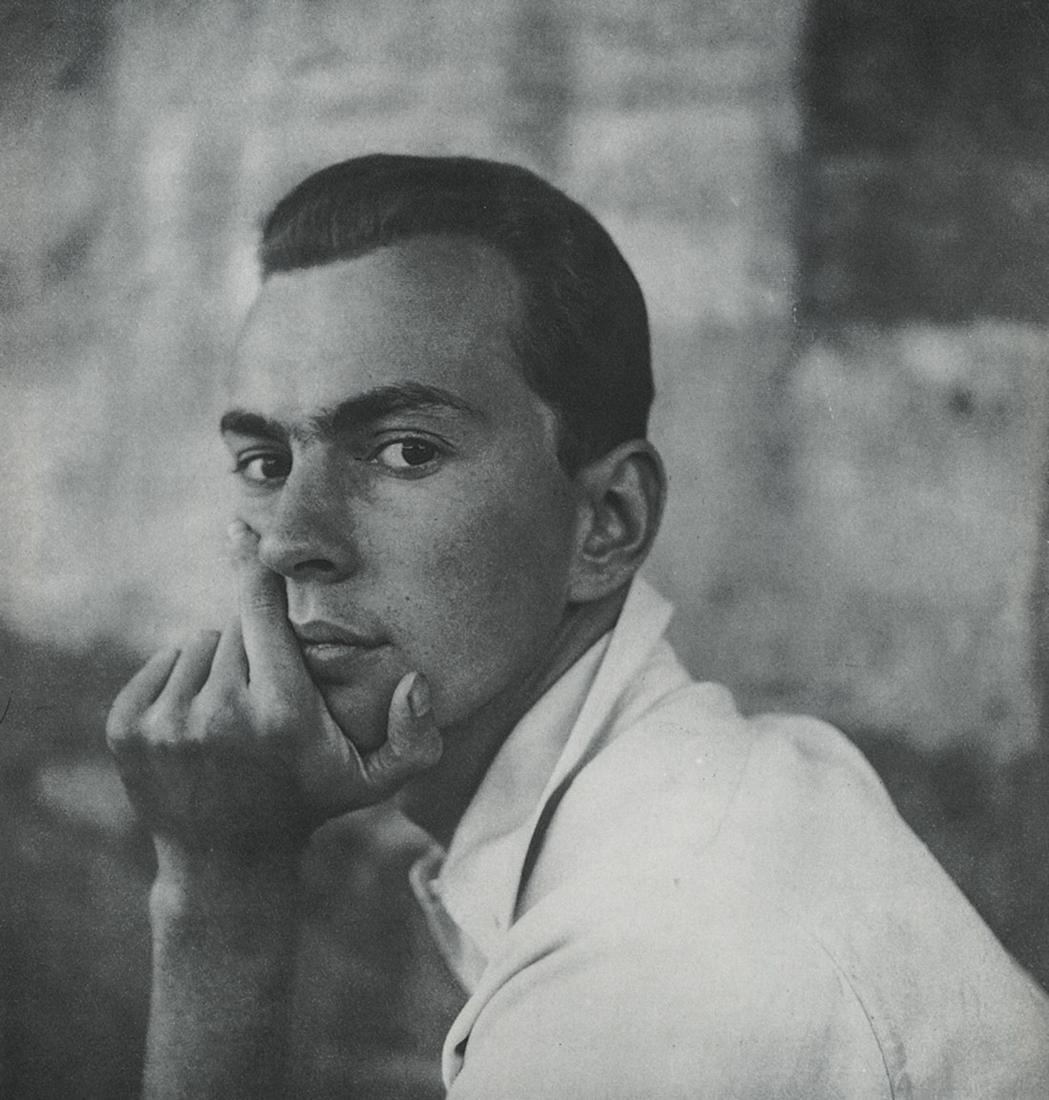 ARNOLD NEWMAN - Gore Vidal: Artist: Arnold Newman Title: Gore Vidal Medium: Photo Litho, 1989, Italy Dimensions: 7.4x7.75" Description: Heat Wax Mounted on 11x14" Conservation Board Artsit Bio: Arnold Abner Newman (1918- 2006) w