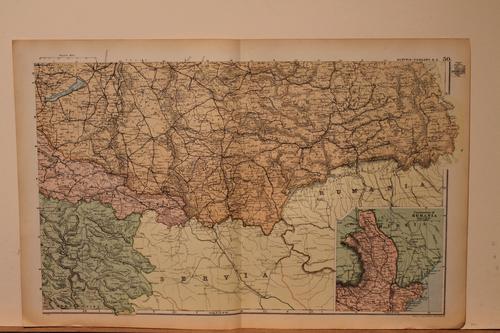 1892 Map of Hungary (1 of 3)