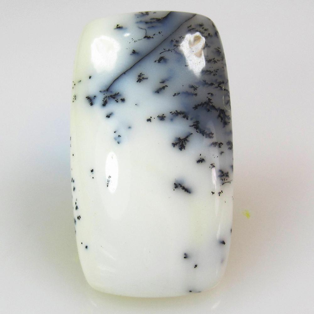 17.39 Cts Natural Dendrite Opal (1 of 2)