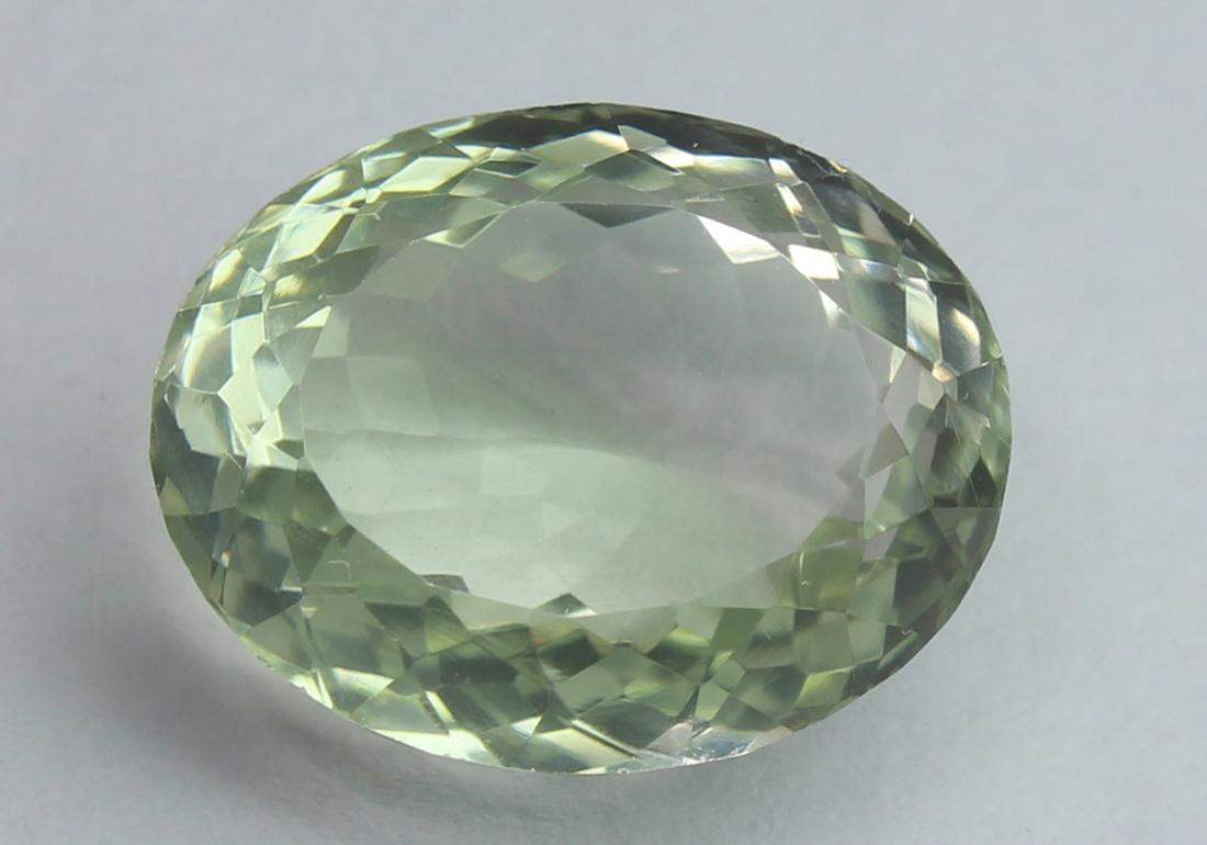 11.81 Ct Prasiolite/Green Amethyst (1 of 3)