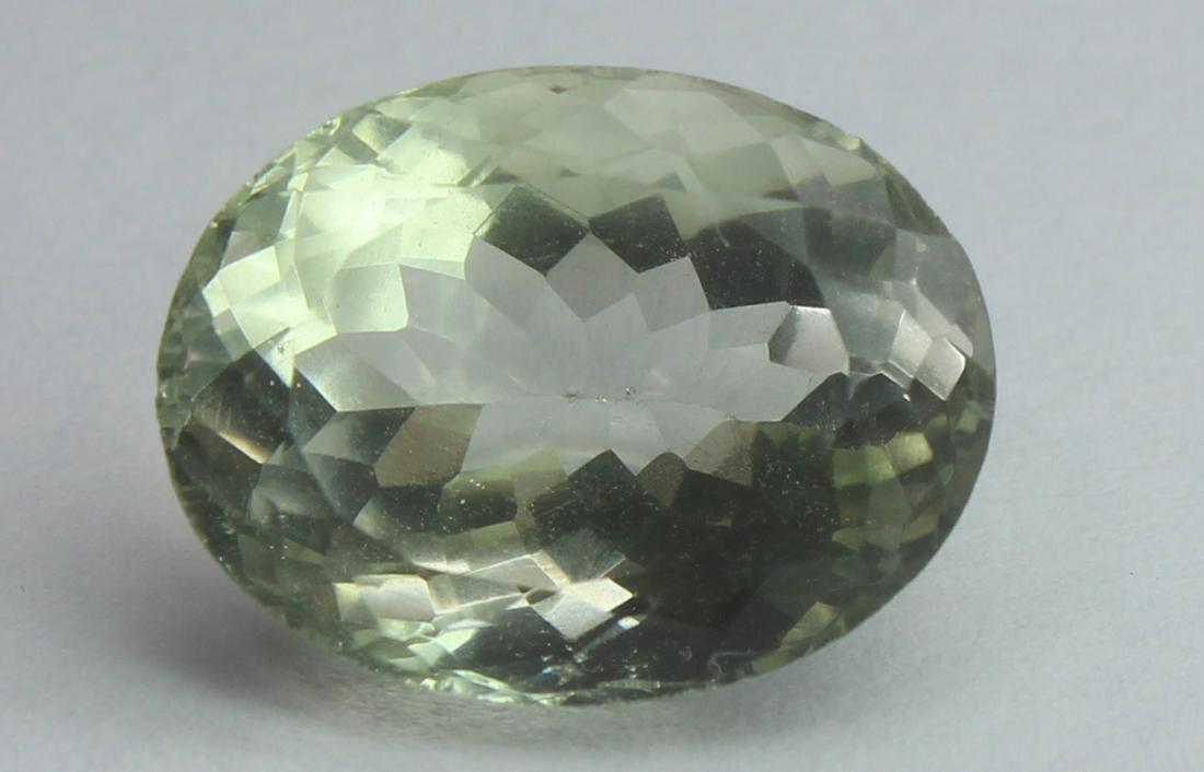 10.47 Ct Prasiolite/Green Amethyst (1 of 3)