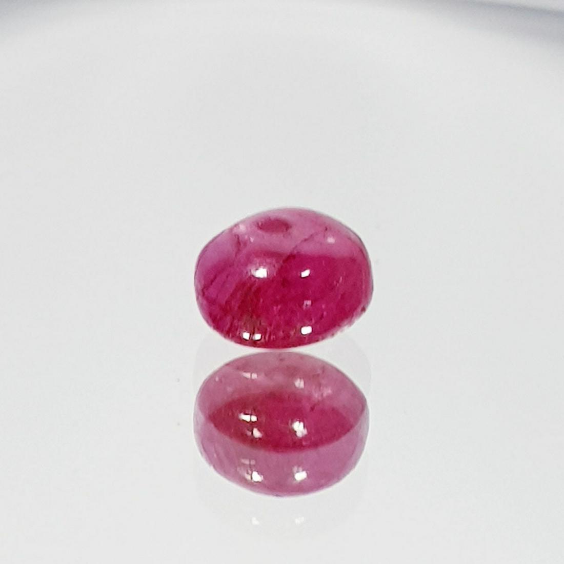 2.96 Ct Natural 8mm Ruby Bead Drilled (1 of 5)