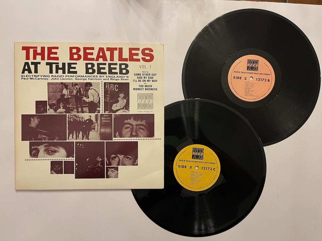 THE BEATLES AT THE BEEB VOL 1: THE BEATLES AT THE BEEB VOL 1. BB2173/S. The Beatles – The Beatles At The Beeb / 1 & 2 Label: Beeb Transcription Records – BB-2172/3-S Format: 2 × Vinyl, LP, Album, Unofficial Release, Gatefold C