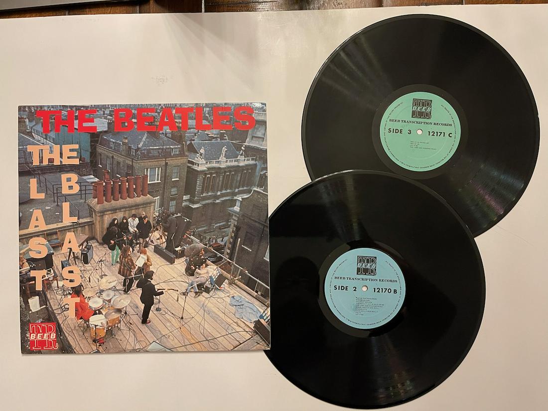 THE BEATLES THE LAST BLAST: THE BEATLES THE LAST BLAST. 2170-1. The Beatles – The Last Blast Label: BEEB Transcription Records – BB 2170-1/5, Apple Records (3) – BB 2170-1/5 Format: 2 × Vinyl, LP, Unofficial Release, Ster