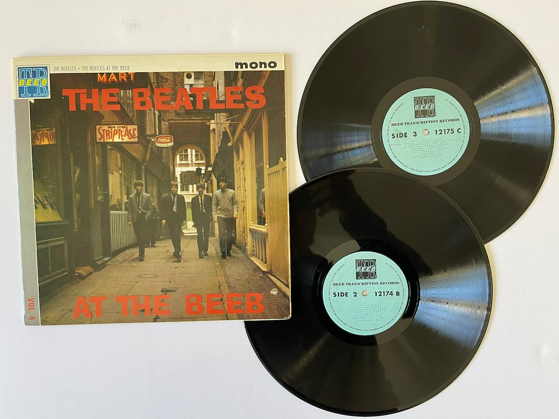 THE BEATLES AT THE BEEB VOL. 3 & VOL. 4: THE BEATLES AT THE BEEB VOL. 3 & VOL. 4. BB 2174/S. MONO. Gatefold version. The Beatles – The Beatles At The Beeb Vol. 3 AND Vol. 4. Label: Beeb Transcription Records – 2174/S, Beeb Transcription 