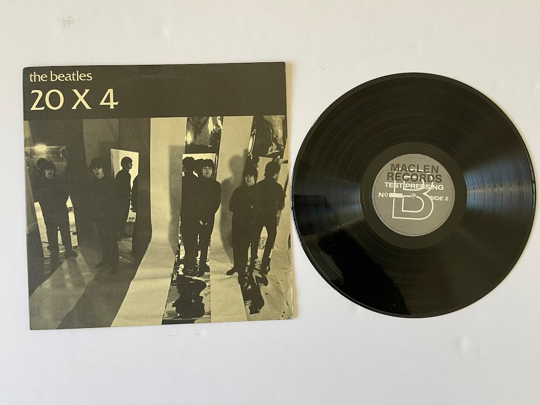 THE BEATLES 20 X 4. VERY RARE TEST PRESSING.: THE BEATLES 20 X 4. REMIME. JPGR. VERY RARE TEST PRESSING. MACLEN RECORDS. The Beatles – 20 X 4 Label: Remime – JPGR Format: Vinyl, Unofficial Release, LP Country: US Released: 1979. From an origi