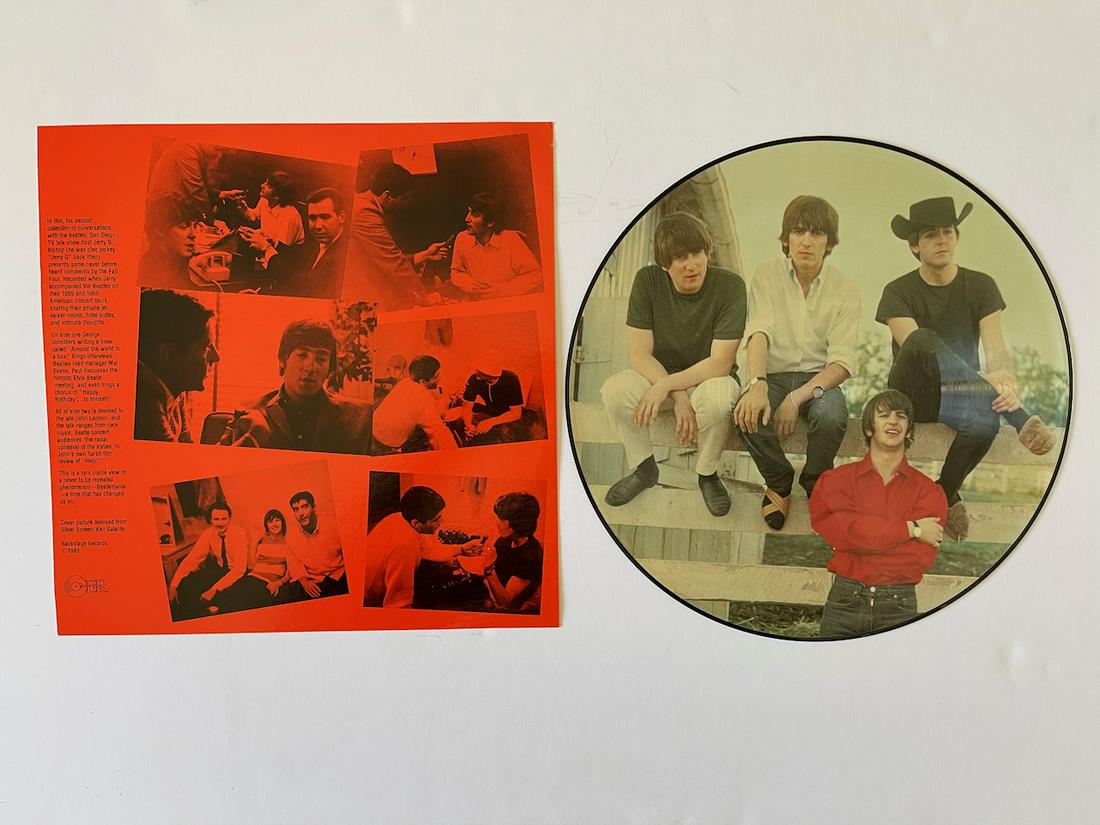 THE BEATLES TALK WITH JERRY G. VOL. 2: THE BEATLES TALK WITH JERRY G. VOL. 2. BSR-1175. The Beatles – The Beatles Talk With Jerry G. Vol. 2 Label: Backstage Records (6) – BSR-1175 Format: Vinyl, Picture Disc, LP, Unofficial Release Cou
