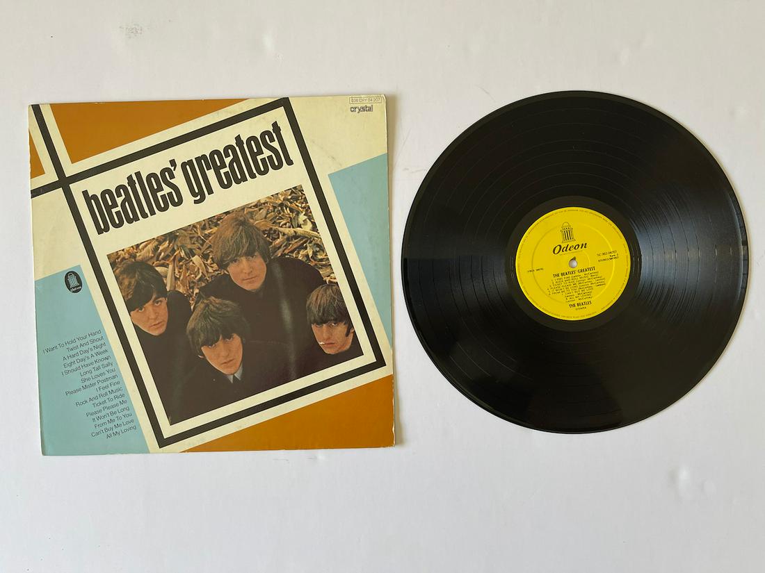 BEATLES GREATEST: BEATLES GREATEST. ODEON, 038 CRY 04 207. CRYSTAL. The Beatles – Beatles' Greatest Label: Crystal (5) – 038 CRY 04 207, Odeon – 5C 062-04207 Series: Sterren Serie – Format: Vinyl, LP, Compilati