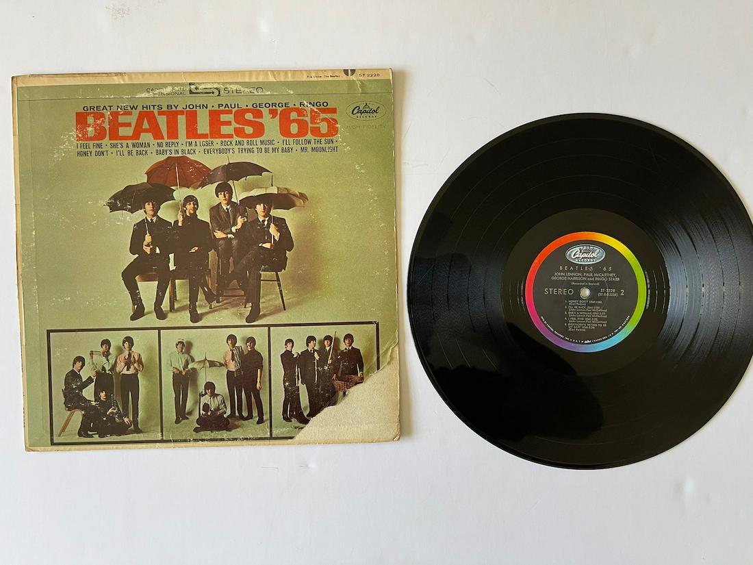 BEATLES '65: BEATLES ’65. CAPITOL. STEREO. ST 2228. The Beatles – Beatles '65 Label: Capitol Records – ST 2228, Capitol Records – ST-2228 Format: Vinyl, LP, Album, Stereo Country: US Released: 15 Dec 1964.