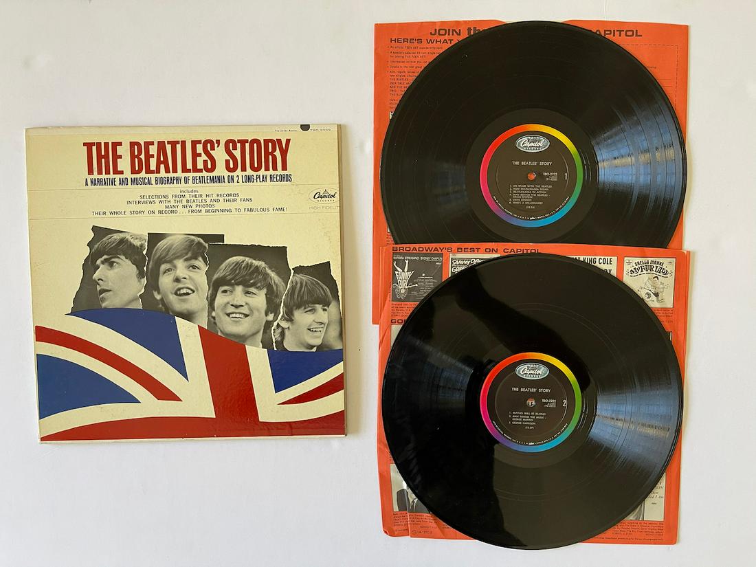 THE BEATLES’ STORY: THE BEATLES’ STORY. CAPITOL. TBO 2222. The Beatles – The Beatles' Story Label: Capitol Records – TBO-2222, Capitol Records – TBO 2222 Format: 2 × Vinyl, LP, Album, Mono Country: US Released: 