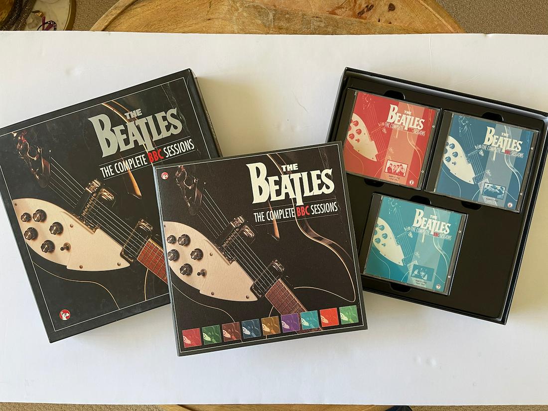 THE COMPLETE BBC SESSIONS - CD SET: THE COMPLETE BBC SESSIONS - CD SET. The Beatles – The Complete BBC Sessions Label: Great Dane Records – 9326/9 Format: Box Set, Unofficial Release 9 × CD Country: Italy Released: 1993. Notes 9 di