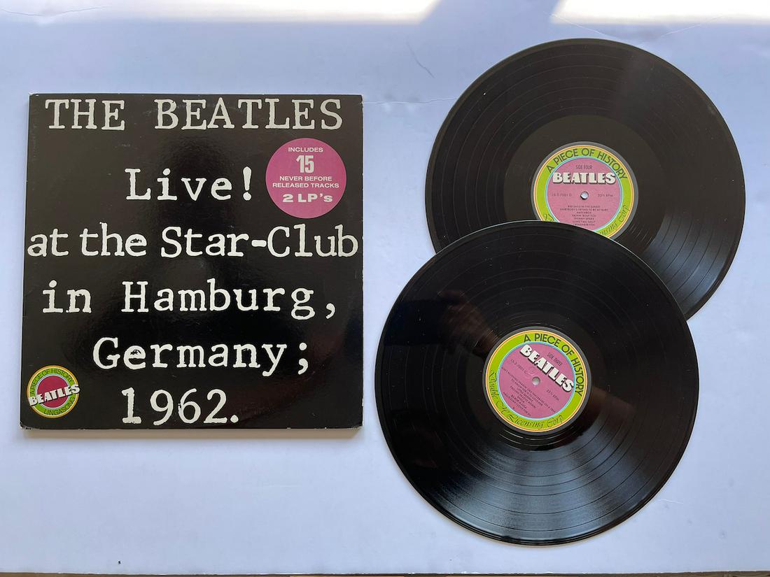 THE BEATLES LIVE AT THE STAR-CLUB: THE BEATLES LIVE AT THE STAR-CLUB IN HAMBURG, GERMAN 1962. LS-2-7001. The Beatles – Live! At The Star-Club In Hamburg, Germany; 1962. Label: Lingasong – LS-2-7001, Double H Licensing Corp. – LS-