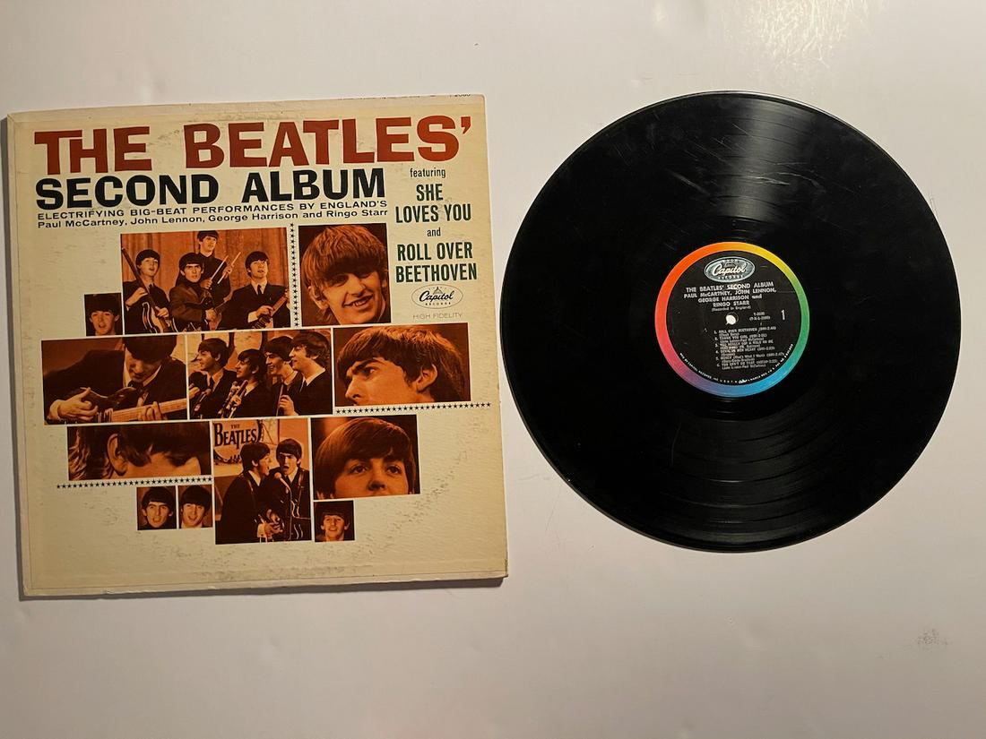 THE BEATLES’ SECOND ALBUM: THE BEATLES’ SECOND ALBUM. CAPITOL. MONO. T 2080. The Beatles – The Beatles' Second Album Label: Capitol Records – T 2080, Capitol Records – T-2080 Format: Vinyl, LP, Album, Mono, Los Angeles 