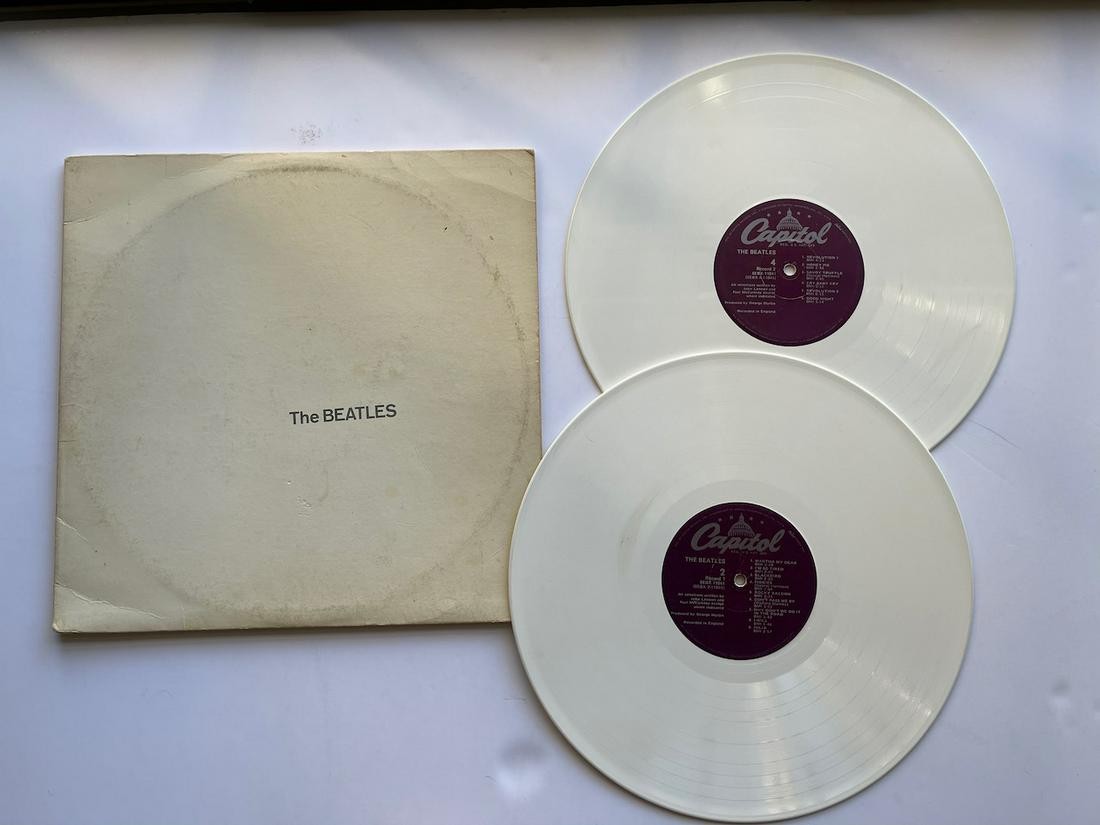 THE BEATLES WHITE ALBUM: THE BEATLES WHITE ALBUM. SEBX-11841. The Beatles – The Beatles Label: Capitol Records – SEBX-11841 Format: 2 × Vinyl, LP, Album, Limited Edition, Reissue, White Country: US Released: 1978. Notes 