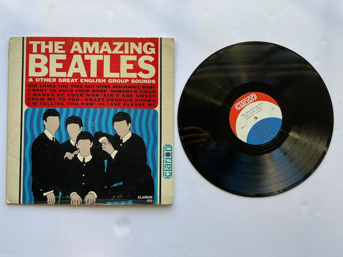 THE AMAZING BEATLES: THE AMAZING BEATLES AND OTHER GREAT ENGLISH GROUP SOUNDS. CLARION 601. The Beatles – The Amazing Beatles & Other Great English Group Sounds Label: Clarion – SD 601, Clarion – 601 Format: Vinyl, 