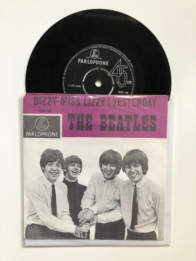 Dizzy Miss Lizzy PICTURE SLEEVE: The Beatles – Dizzy Miss Lizzy / Yesterday PICTURE SLEEVE Reserve: $10.00 Shipping: Domestic: Flat-rate of $6.00 to anywhere within the contiguous U.S. International: Foreign shipping rates are dete
