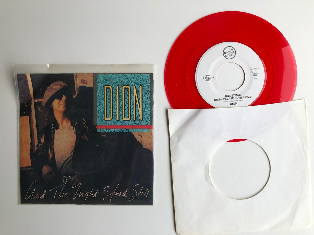 DION PICTURE SLEEVE SET WITH RARE JUKEBOX ONLY ITEM: DION PICTURE SLEEVE SET WITH RARE JUKEBOX ONLY ITEM INCLUDING: Dion (3) – And The Night Stood Still Label: Arista – AS1-9797 Format: Vinyl, 7", 45 RPM, Single Country: US Released: 1989 - AND - Di
