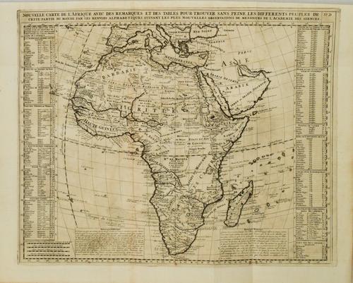 1718 Chatelain Map of Africa -- Nouvelle Carte de (1 of 1)