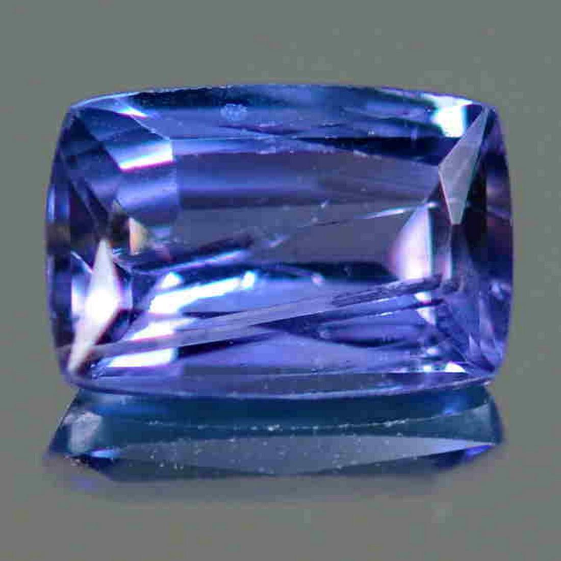 1.13 Cts Natural Cushion Tanzanite (1 of 2)