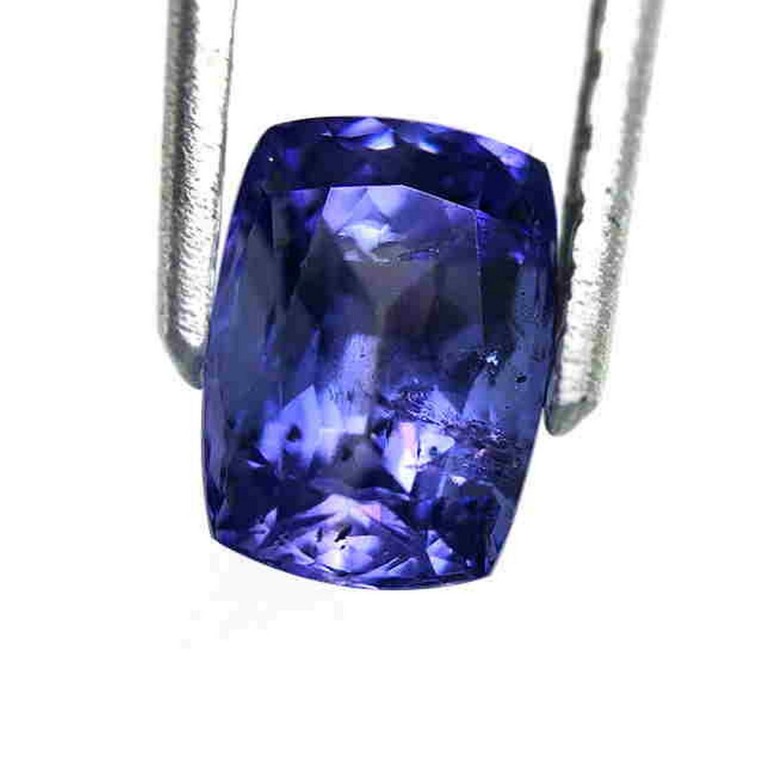 1.25 Cts Offer Sale ! Natural Tanzanite: Title: 1.25 Cts Offer Sale ! Natural Tanzanite Color/Clarity: Blue/SI1 Gemstone Type: Tanzanite Carat Weights: 1.25 Cts Size/Dimensions: 7.02 x 5.03 x 3.96 mm Reserve: $50.00 Shipping: Domestic: Flat
