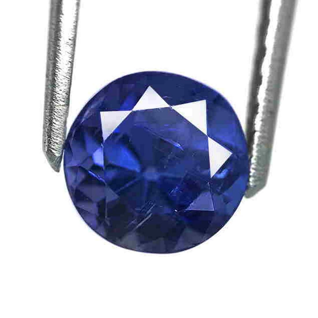 1.66 Cts Offer Sale ! Natural Tanzanite: Title: 1.66 Cts Offer Sale ! Natural Tanzanite Color/Clarity: Blue/SI1 Gemstone Type: Tanzanite Carat Weights: 1.66 Cts Size/Dimensions: 5.45 x 5.40 x 2.96 mm Reserve: $50.00 Shipping: Domestic: Flat