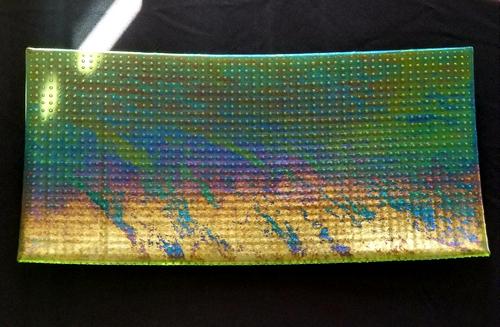 MC Retro Georges Briard Iredescent Retangular Tray (1 of 4)