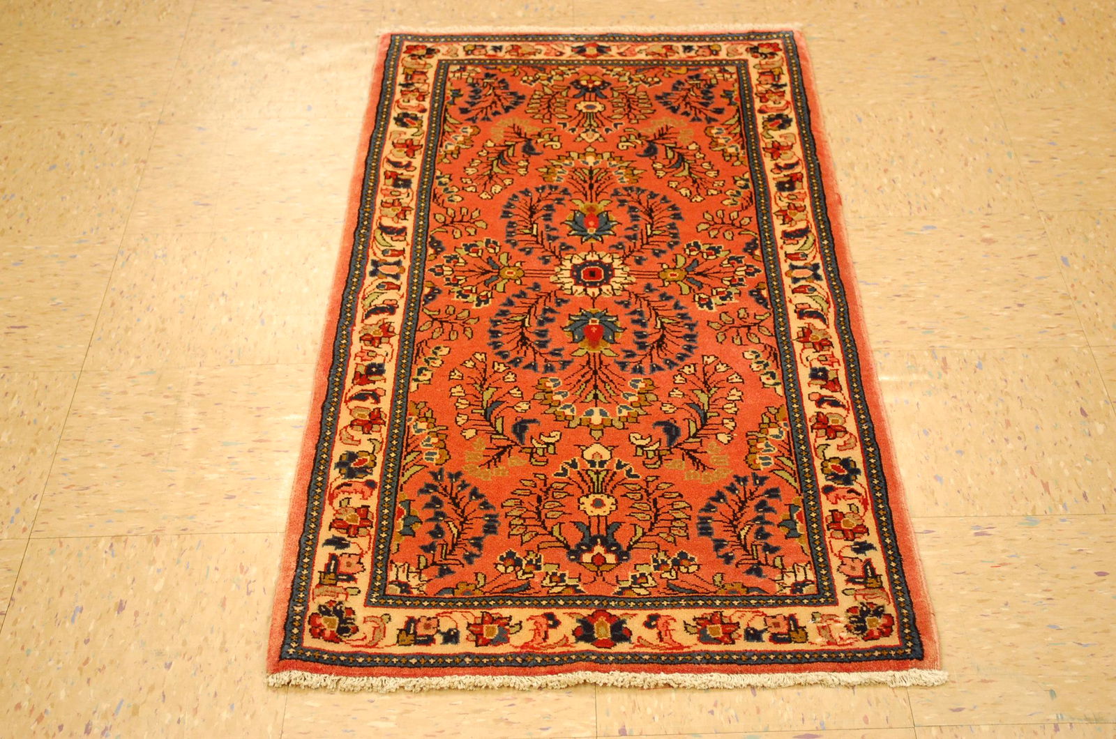 c1930s ANTIQUE GREAT SIZE SARUK RUG 2' 2" x 4'6" KORK (1 of 7)