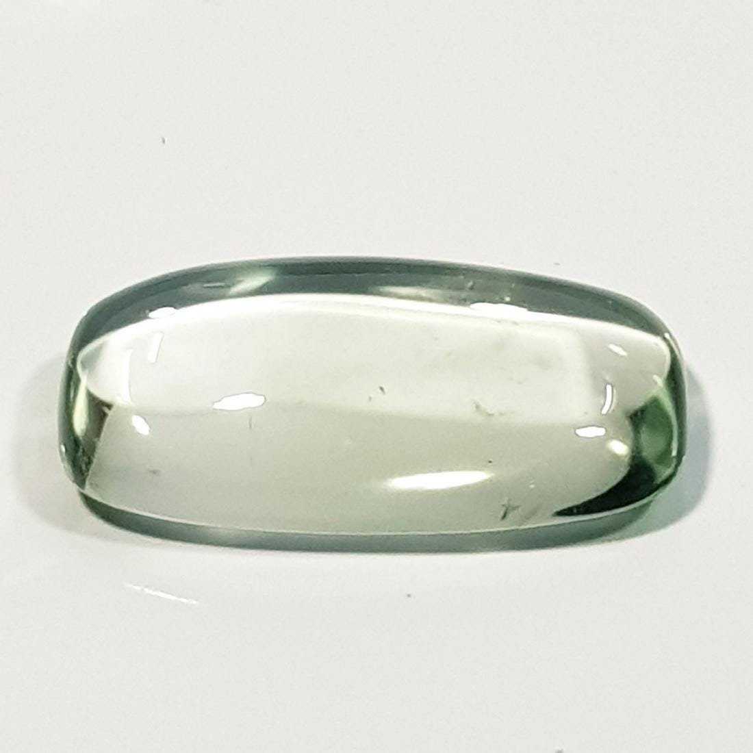 Natural Green Amethyst Rectangle Cabochon 7.59 Ct (1 of 5)