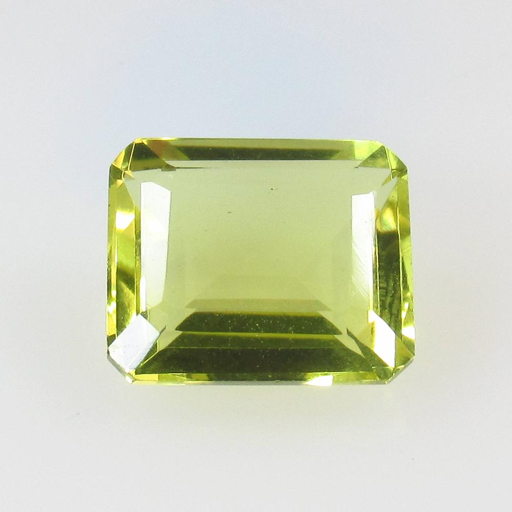 5.37 Ct Natural Lemon Quartz Octagon Cut (1 of 2)