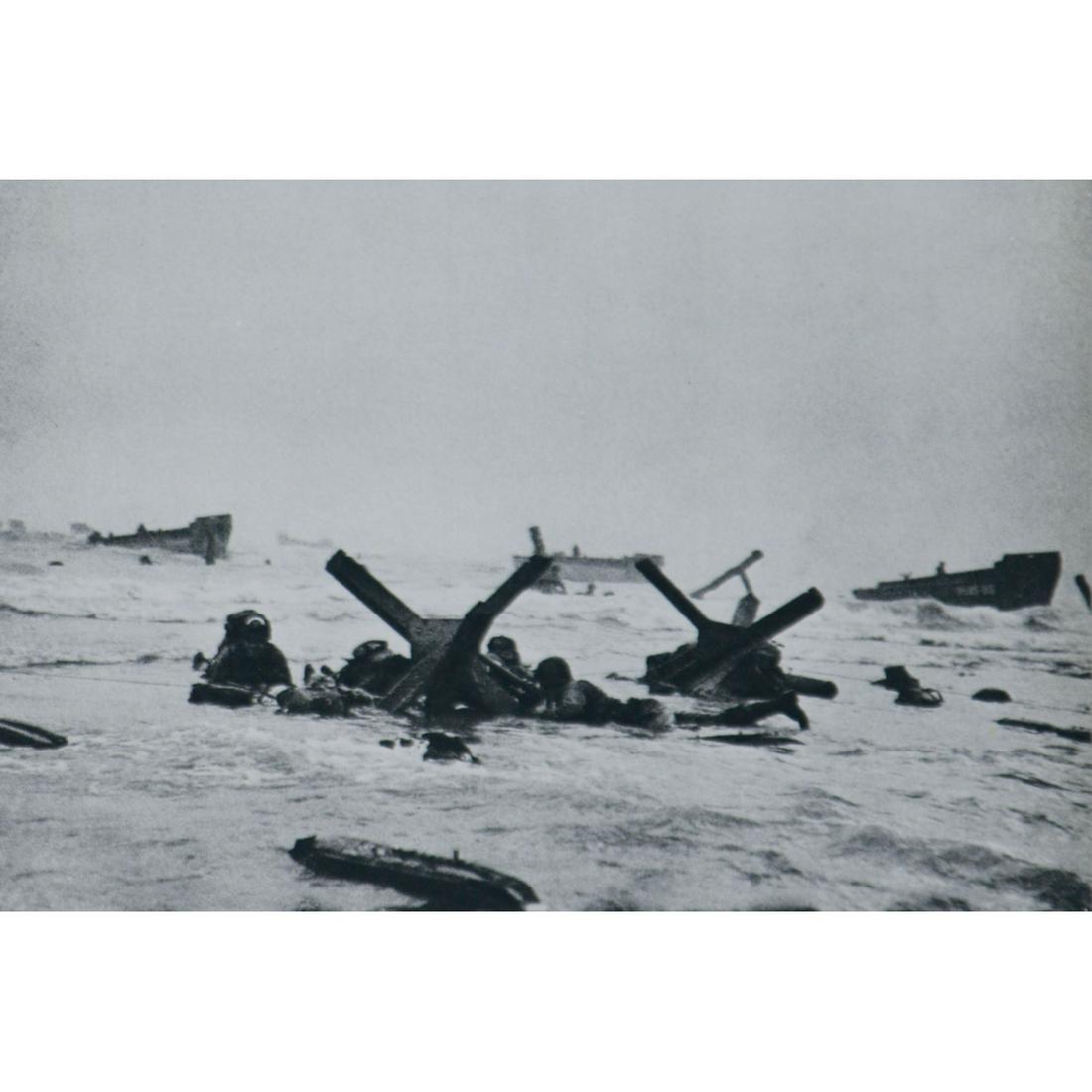 ROBERT CAPA - D-Day, Normandy Beach, 1944 (1 of 1)
