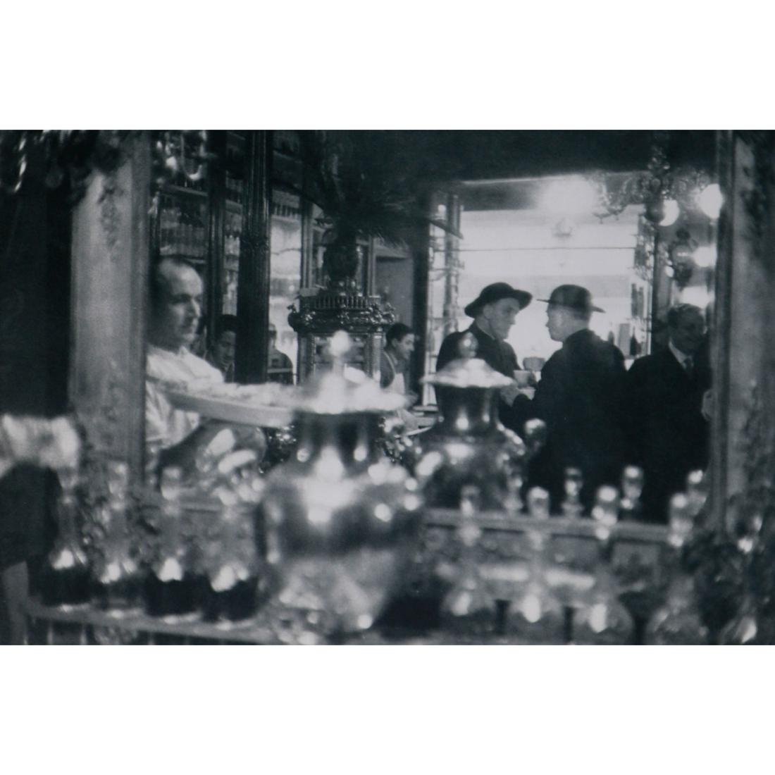 HENRI CARTIER-BRESSON - 11 am at Madrid's oldest: Artist: HENRI CARTIER-BRESSON Print Title: Madrid's oldest Restaurant Medium: Sheet-fed Gravure Printing Date: 1950's Printed in France Image Size approx: 6.5 x 9.75 inches Henri Cartier-Bresson (1908
