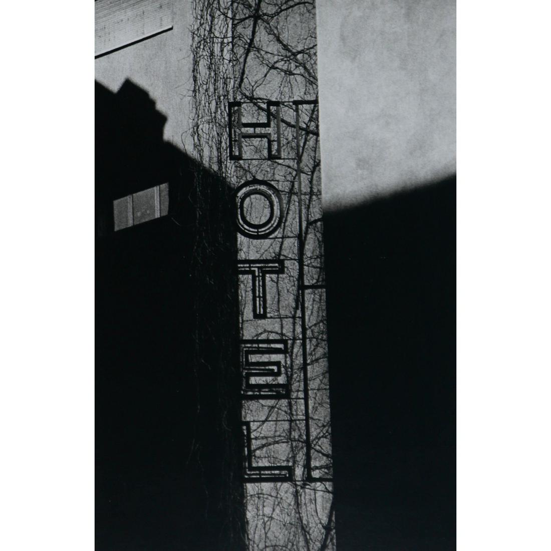 RALPH GIBSON - Hotel: Artist: RALPH GIBSON Print Title: Hotel Medium: Sheet-fed Gravure Printing date: 1980's Printed in France Image Size approx: 9.5 x 6.25 inches Ralph Gibson (1960-1962) was an American art photographer