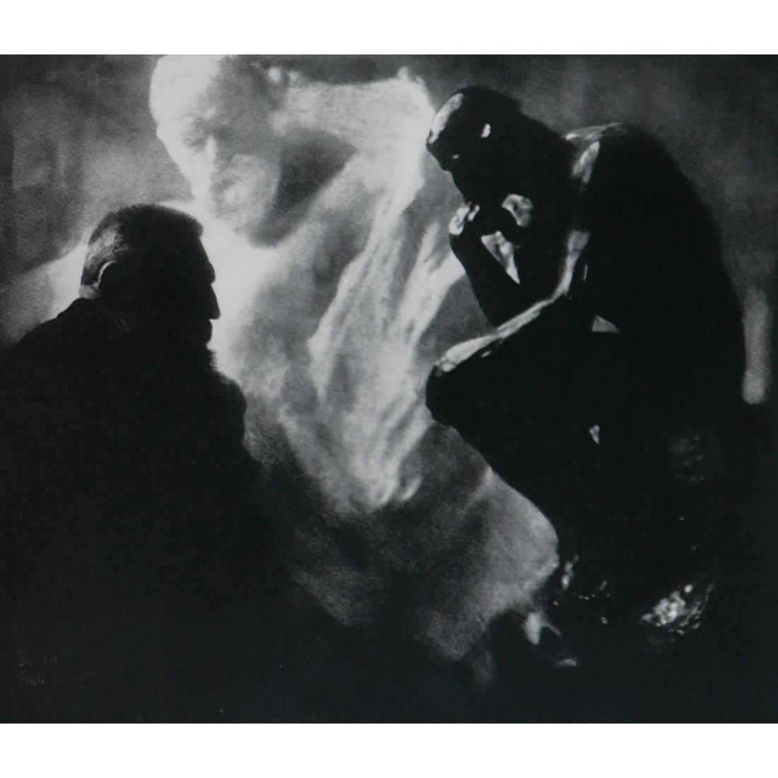 EDWARD STEICHEN - Rodin--Le Penseur. Paris, 1902. (1 of 1)