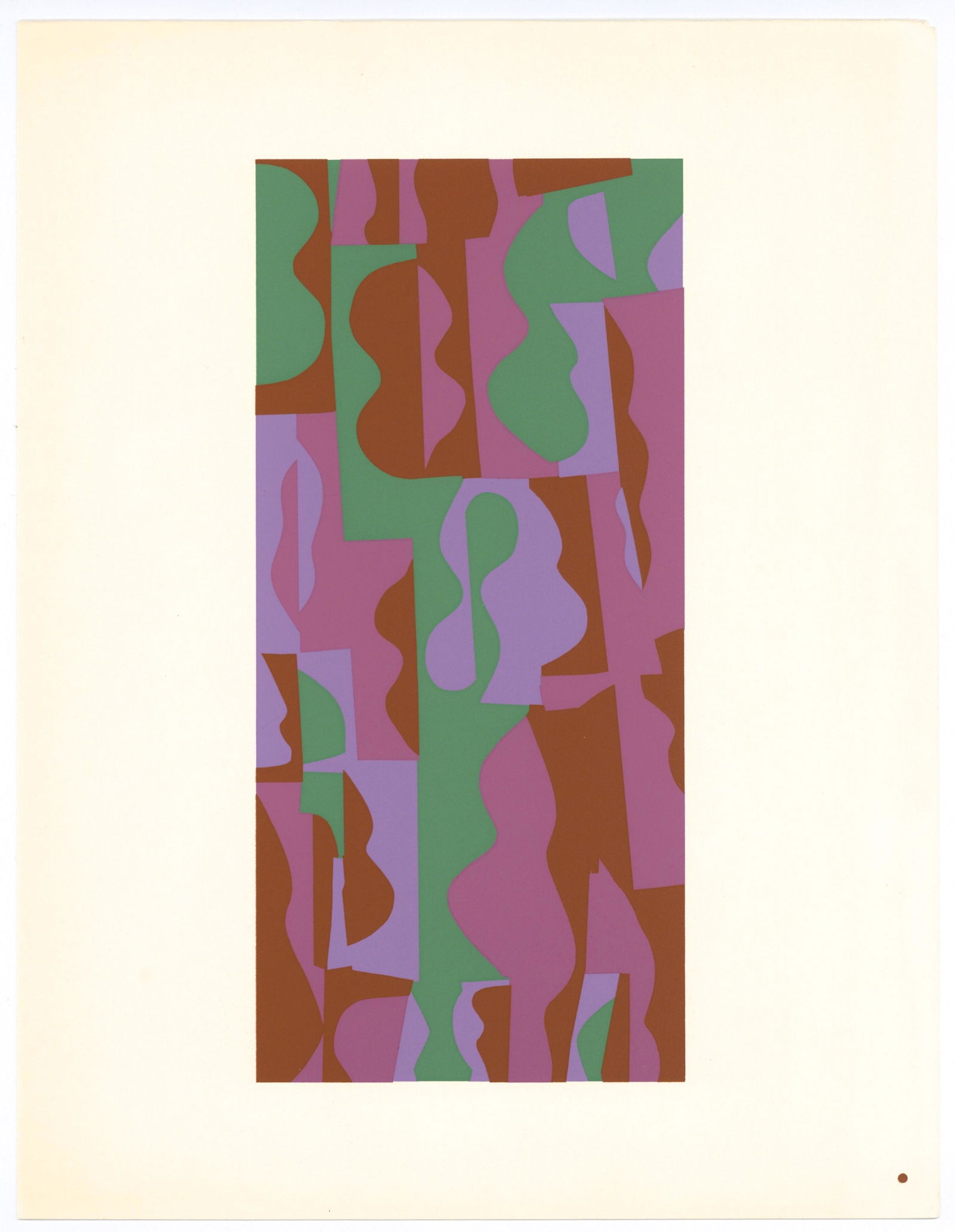 Josef Albers silkscreen | Interaction of Color, 1963 (1 of 1)